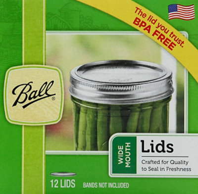 Ball Lids Wide Mouth 42 - 12 Count - Image 2