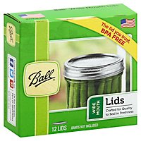 Ball Lids Wide Mouth 42 - 12 Count - Image 1