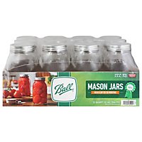 Ball Mason Jars Quart Regular Mouth - 12 Count - Image 3