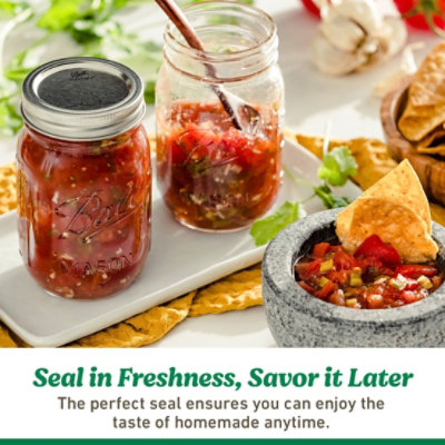 Ball Mason Jars Pint Wide Mouth - 12 Count - Image 4