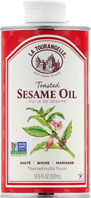 La Tourangelle Sesame Oil Toasted - 16.9 Fl. Oz. - Image 2