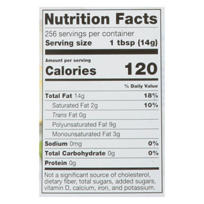 Signature SELECT Oil Vegetable Pure - 1 Gallon - Image 4