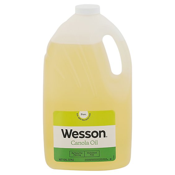 Wesson Canola Oil - 128 Fl. Oz.