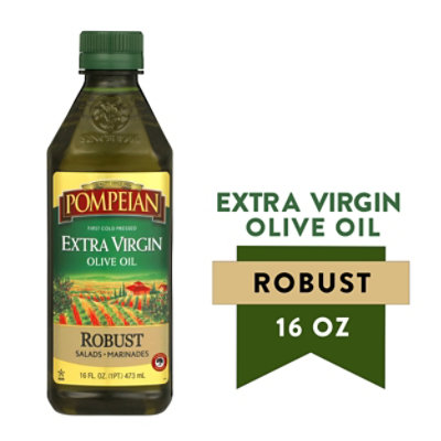 Pompeian Robust Extra Virgin Olive Oil - 16 Fl. Oz. - Image 1