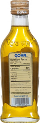 Goya Olive Oil Extra Virgin - 8.5 Fl. Oz. - Image 6