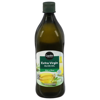 Signature SELECT Oil Olive Extra Virgin - 33.8 Fl. Oz.