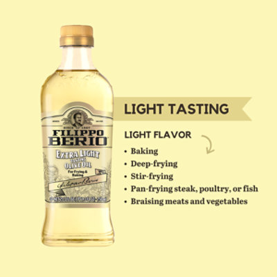 Filippo Berio Olive Oil Extra Light Tasting - 25.3 Fl. Oz. - Image 3