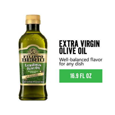 Filippo Berio Olive Oil Extra Virgin For Dressing & Marinating - 16.9 Fl. Oz.