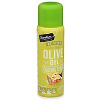 Signature SELECT Cooking Spray No Stick Olive Oil Extra Virgin Aerosol - 5 Oz - Image 1
