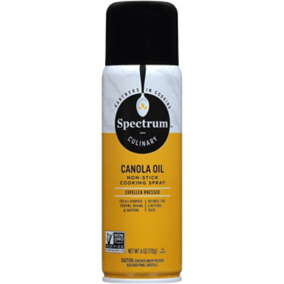 Spectrum Cooking Spray Non-Stick Canola Oil - 6 Oz - Image 2