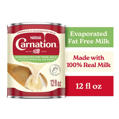 Nestle Fat Free Vitamins A And D Added Evaporated Milk - 12 Fl. Oz. - Image 1