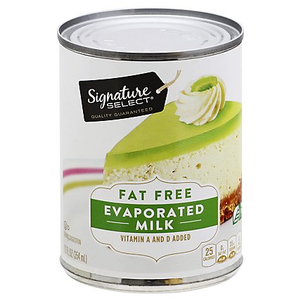 Signature SELECT Milk Evaporated Fat Free Can - 12 Fl. Oz. - Image 3