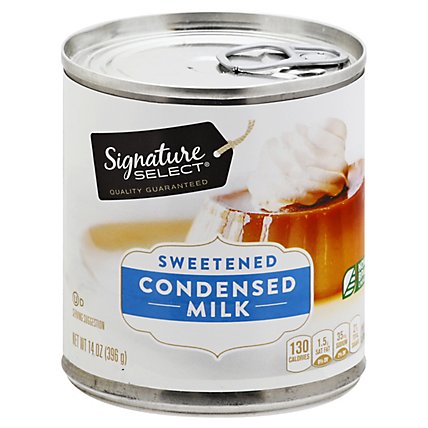 Signature SELECT Milk Condensed Sweetened Can - 14 Oz - Image 3