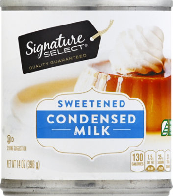 Signature SELECT Milk Condensed Sweetened Can - 14 Oz - Image 2