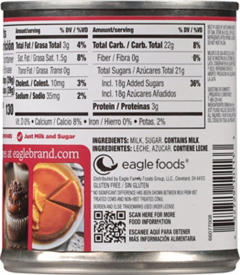 Eagle Brand Sweetened Condensed Milk – 14 Oz. - Image 2