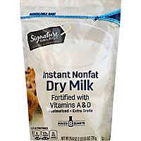 Signature SELECT Dry Milk Instant Nonfat With Vitamins A & D - 25.6 Oz - Image 2