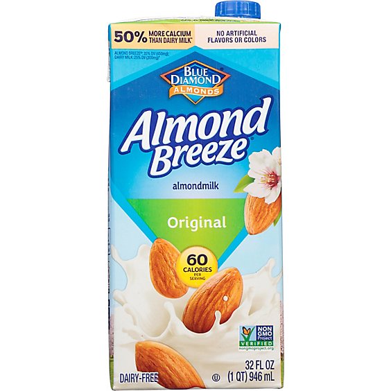 Blue Diamond Almond Breeze Almondmilk Original - 32 Fl. Oz.