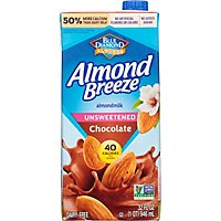 Blue Diamond Almond Breeze Almondmilk Unsweetened Chocolate - 32 Fl. Oz. - Image 2