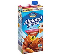 Blue Diamond Almond Breeze Almondmilk Unsweetened Chocolate - 32 Fl. Oz.