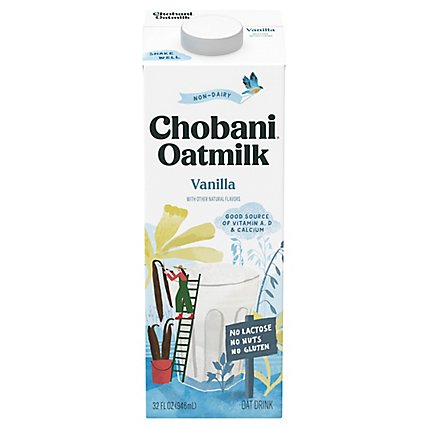 Chobani Oat Vanilla - 32 Fl Oz - Image 1