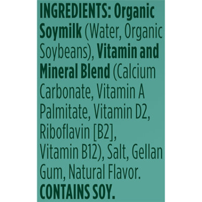 Silk Organic Shelf-Stable Unsweetened Soy Milk - 32 Fl. Oz. - Image 4