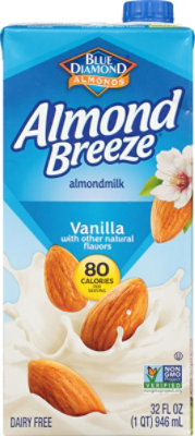 Almond Breeze Vanilla Shelf-Stable Almond Milk - 32 Oz - Image 2