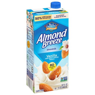 Blue Diamond Almond Breeze Almondmilk Vanilla - 32 Fl. Oz.