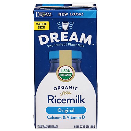 Rice Dream Rice Drink Organic Enriched Original - 64 Fl. Oz. - Image 2