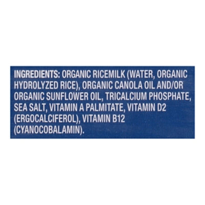 Rice Dream Rice Drink Organic Enriched Original - 64 Fl. Oz. - Image 5