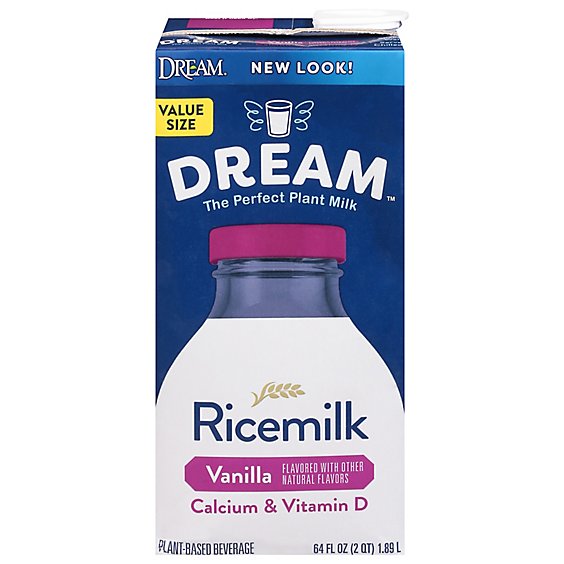 Rice Dream Rice Drink Enriched Vanilla - 64 Fl. Oz.