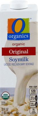 O Organics Organic Non Dairy Beverage Soymilk Plain - 32 Fl. Oz