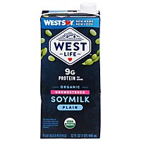 WestSoy Organic Soymilk Unsweetened Plain - 32 Fl. Oz. - Image 2