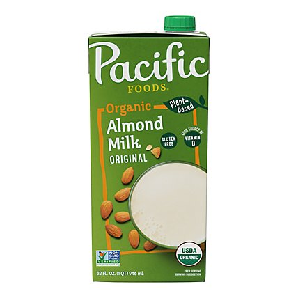 Pacific Almond Milk Original Organic - 32 Fl. Oz. - Image 2