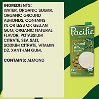 Pacific Almond Milk Original Organic - 32 Fl. Oz. - Image 6