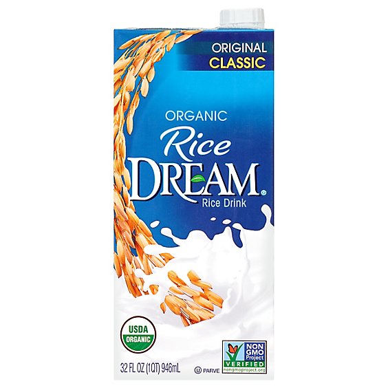 Rice Dream Rice Drink Organic Classic Original - 32 Fl. Oz.