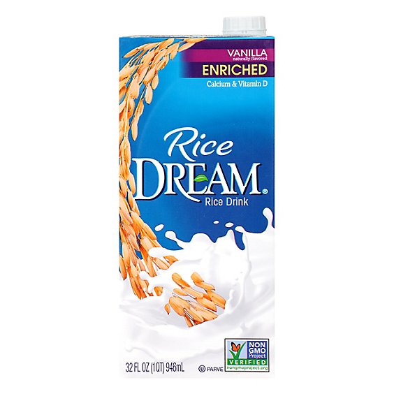 Rice Dream Rice Drink Enriched Vanilla - 32 Fl. Oz.