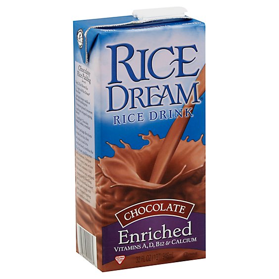 Rice Dream Rice Drink Enriched Chocolate - 32 Fl. Oz.