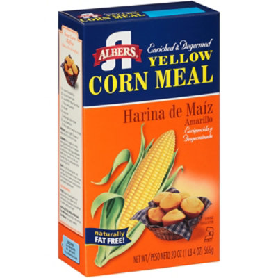 Albers Enriched & Degermed Yellow Corn Meal - 20 Oz - Image 1