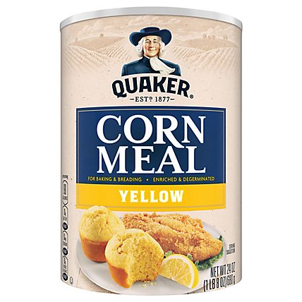 Quaker Corn Meal Yellow - 24 Oz - Image 3