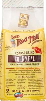 Bobs Red Mill Cornmeal Coarse Grind - 24 Oz - Image 2