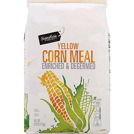 Signature SELECT Corn Meal Yellow Enriched & Degermed - 5 Lb - Image 2