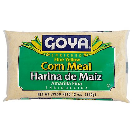 Goya Fine Corn Meal - 12 Oz - Image 1
