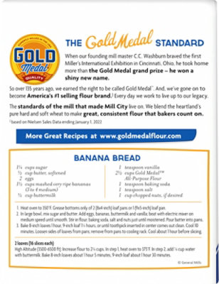 Gold Medal Bleached Enriched Presifted All Purpose Flour - 5 Lb - Haggen