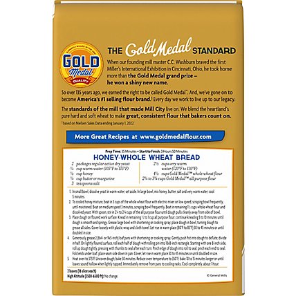 Gold Medal Flour Whole Wheat - 5 Lb - Image 6