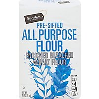 Signature SELECT Flour All Purpose Pre-Sifted Enriched Bleached - 5 Lb - Image 2