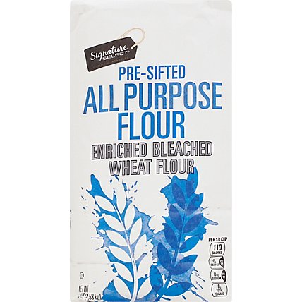 Signature SELECT Flour All Purpose Pre-Sifted Enriched Bleached - 10 Lb - Image 2