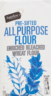 Signature SELECT Flour All Purpose Pre-Sifted Enriched Bleached - 10 Lb - Image 2