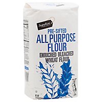 Signature SELECT Flour All Purpose Pre-Sifted Enriched Bleached - 10 Lb - Image 1