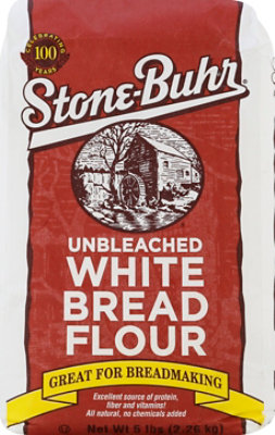 Stone-Buhr Flour Unbleached - 5 Lb - Image 2