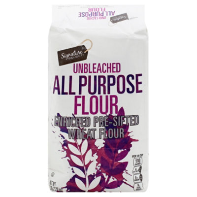 Signature SELECT Flour All Purpose Pre-Sifted Enriched Unbleached - 5 Lb - Image 4